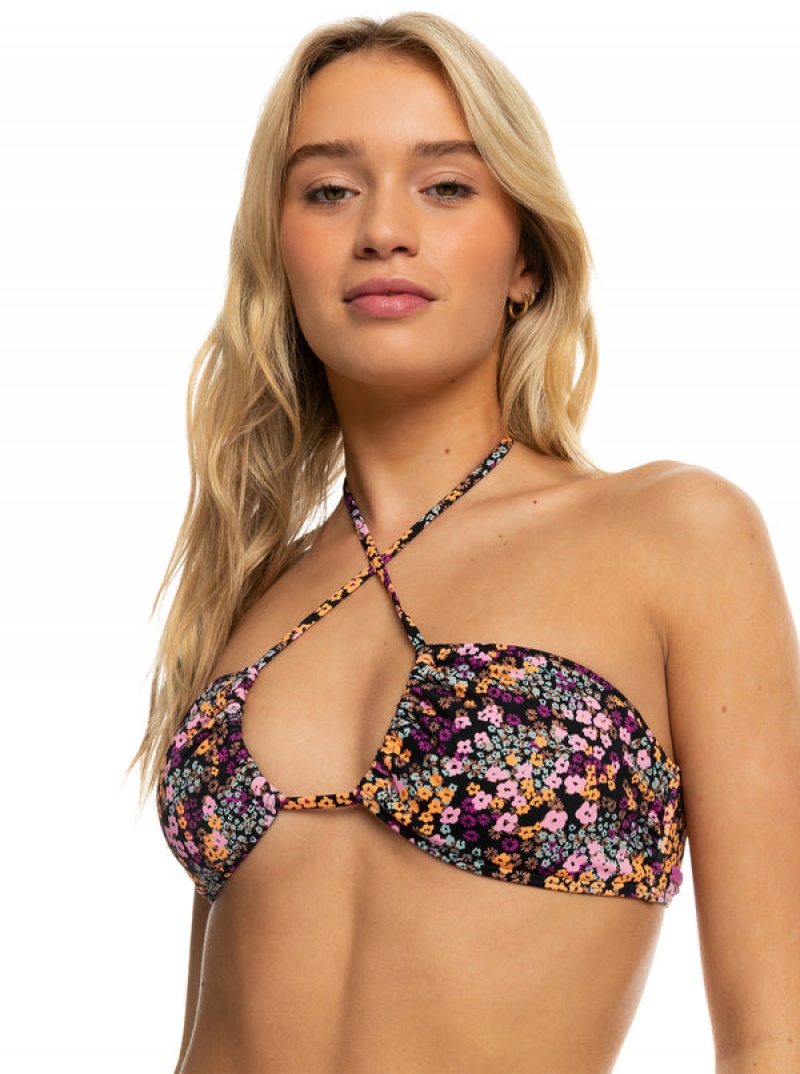 Topy Do Bikin Roxy Printed Beach Classics Triangle | GLIK-49507