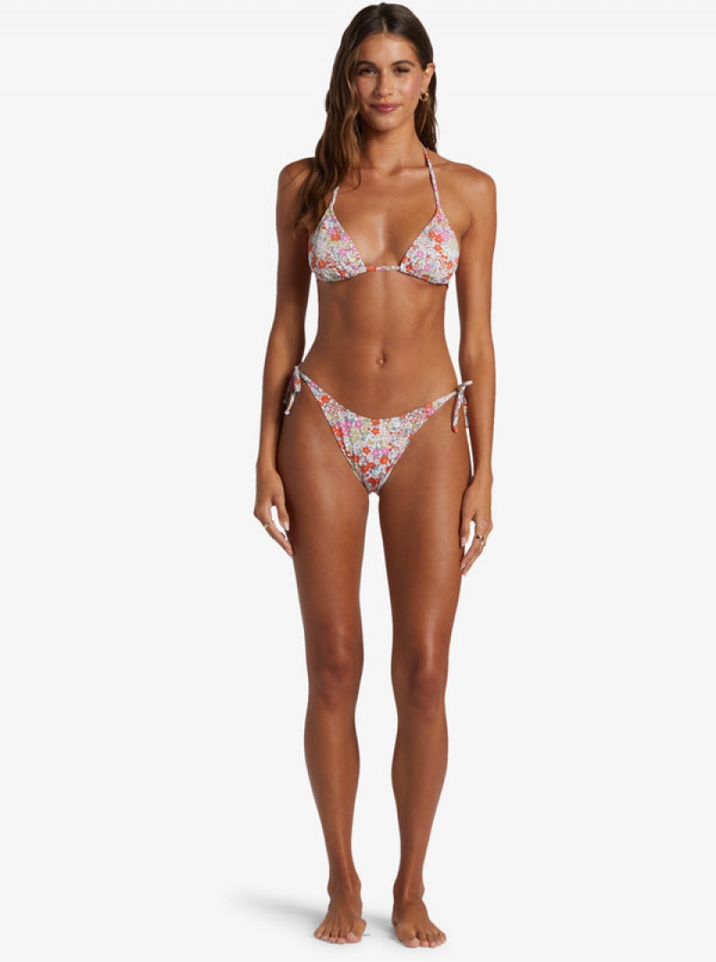 Topy Do Bikin Roxy Printed Beach Classics Tiki Triangle | XMGA-68907