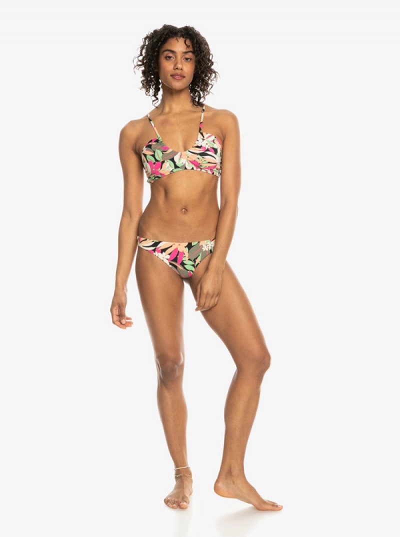 Topy Do Bikin Roxy Printed Beach Classics Bra | GIDF-16250