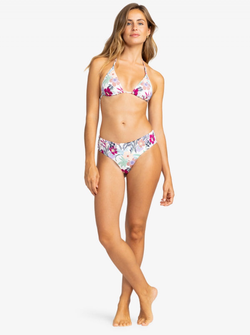 Topy Do Bikin Roxy Printed Beach Classics Mini Tiki Tri | RYFS-67942