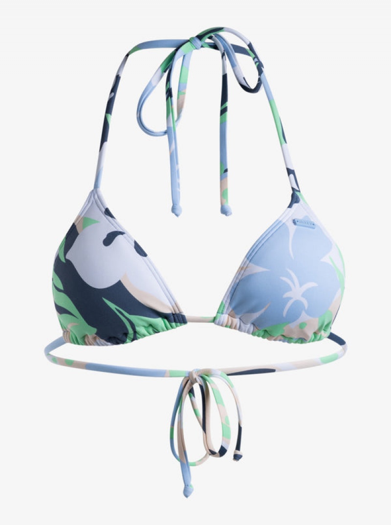 Topy Do Bikin Roxy Printed Beach Classics Mini Tiki Tri | YSZO-19425