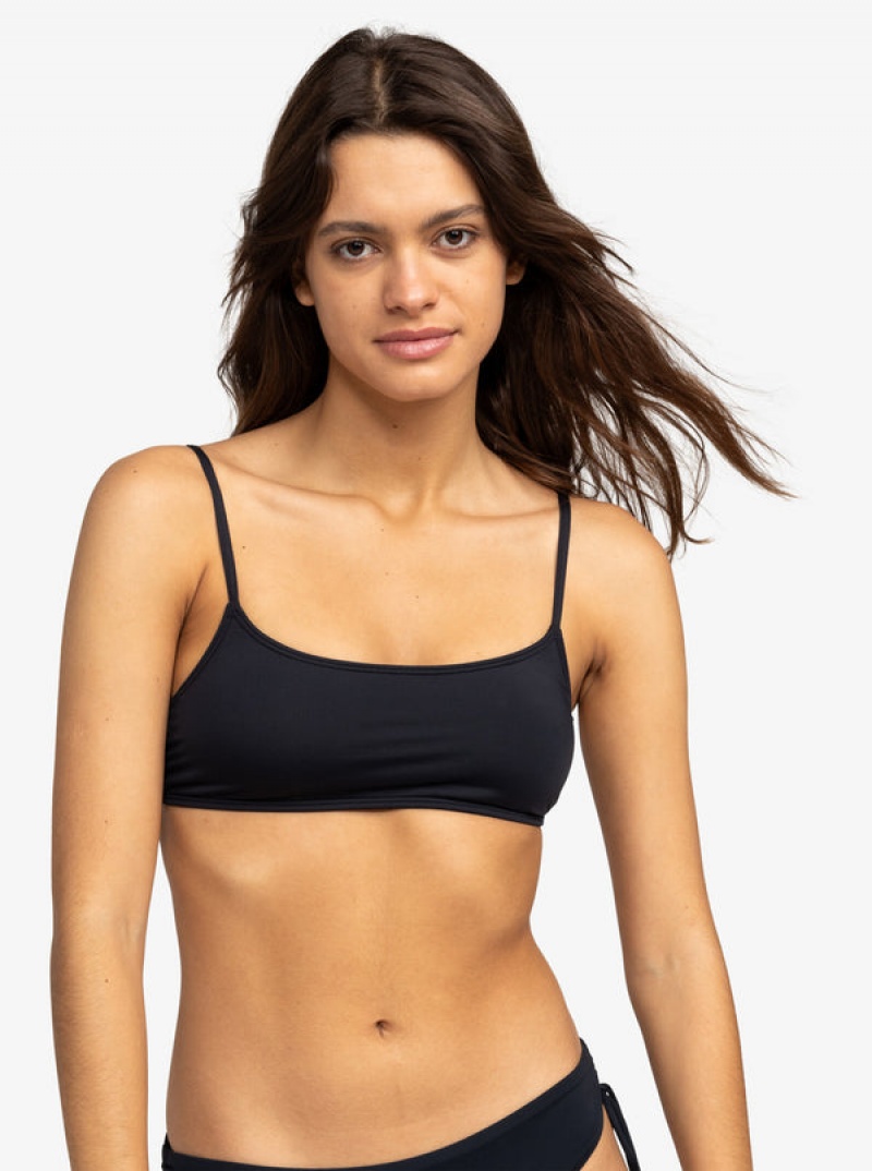 Topy Do Bikin Roxy Solid Beach Classics Bralette | BTZO-26017