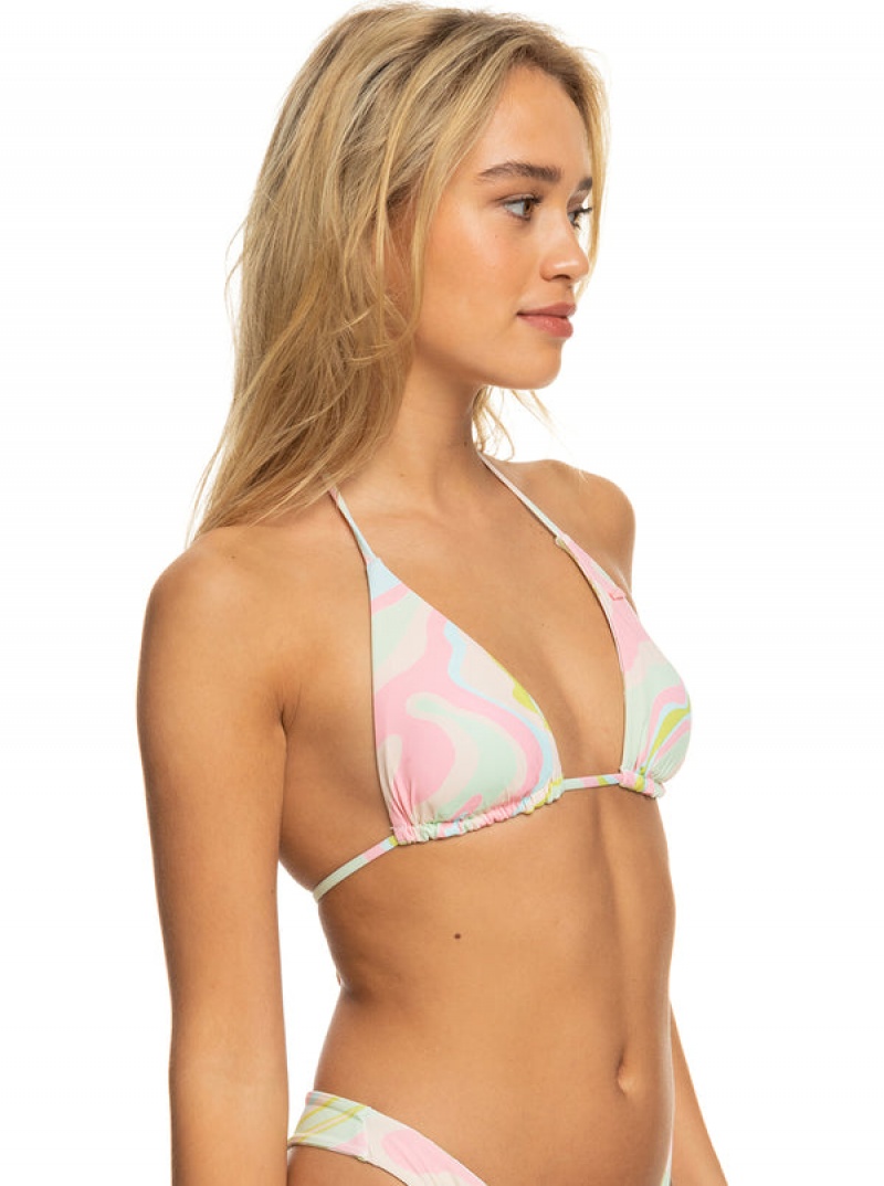 Topy Do Bikin Roxy Tropics Hype Reversible Tiki Tri | YSUF-20817