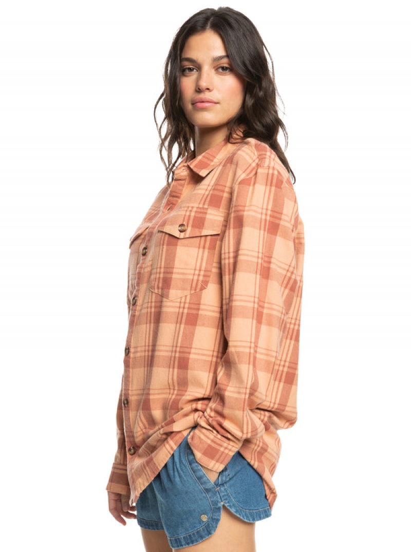 Topy Roxy Let It Go Flannel Long Sleeve | OSMB-79256