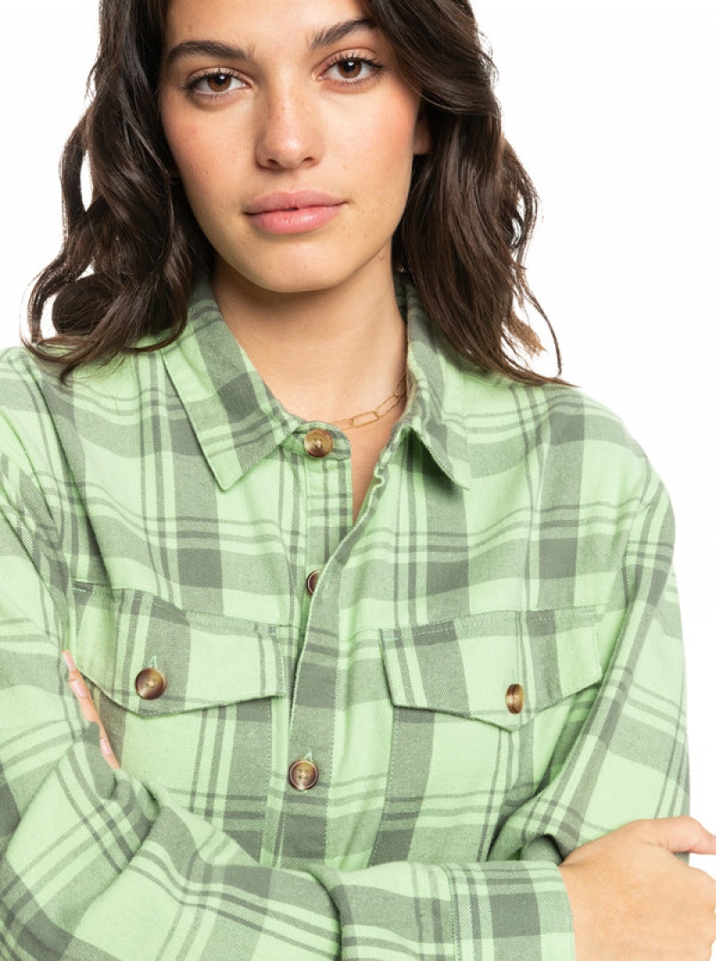 Topy Roxy Let It Go Flannel Long Sleeve | BTCX-87915