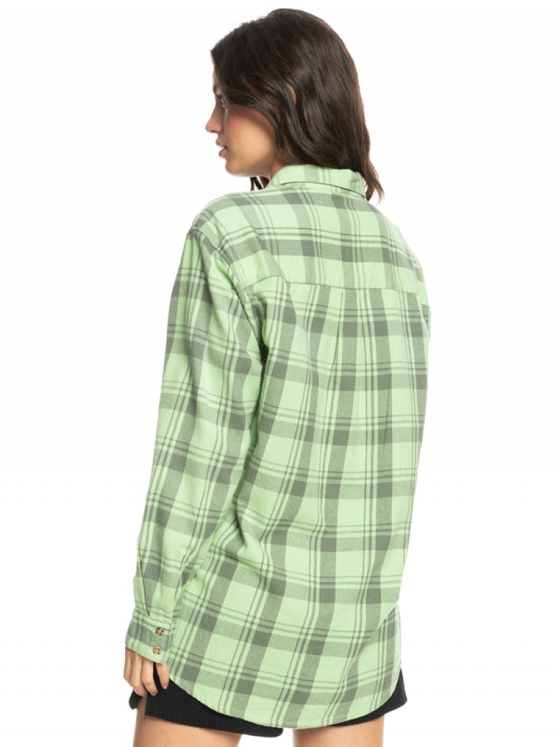 Topy Roxy Let It Go Flannel Long Sleeve | BTCX-87915