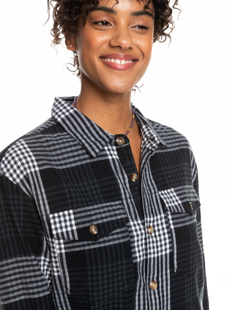 Topy Roxy Let It Go Flannel Long Sleeve | DWMP-58061