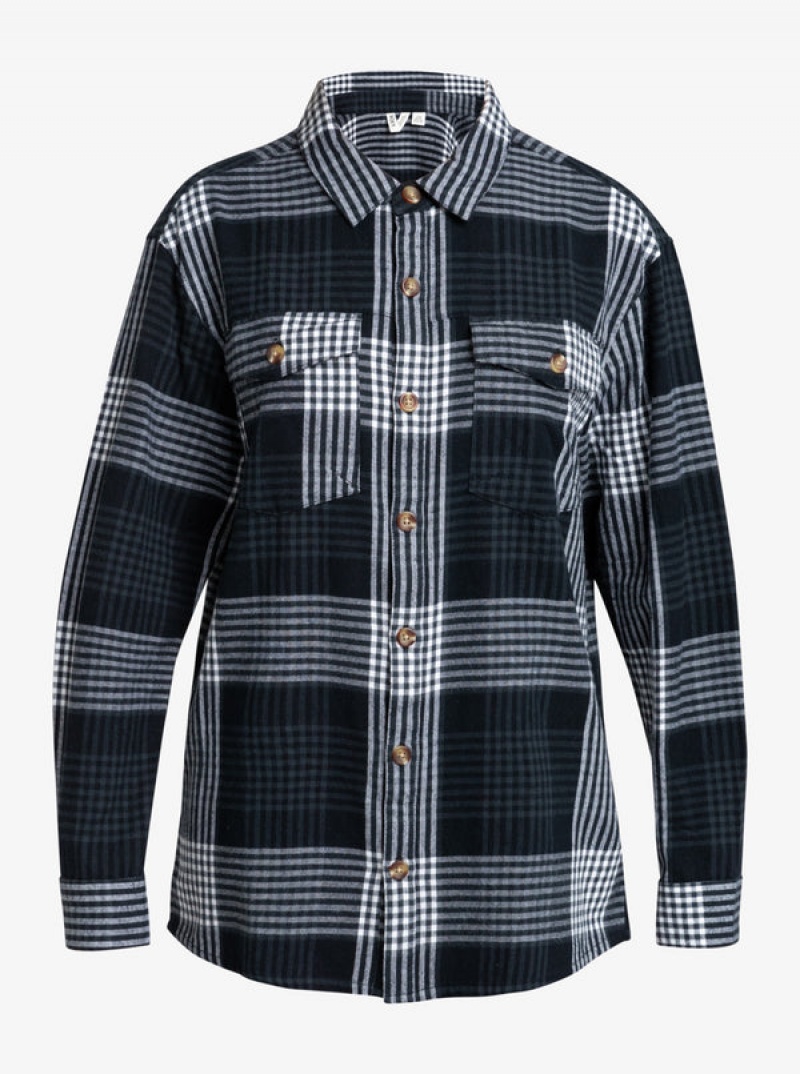 Topy Roxy Let It Go Flannel Long Sleeve | DWMP-58061