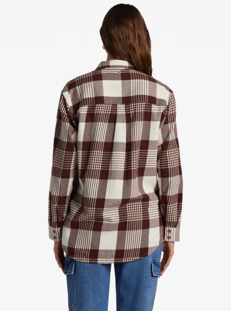 Topy Roxy Let It Go Flannel Long Sleeve | WCGS-85473