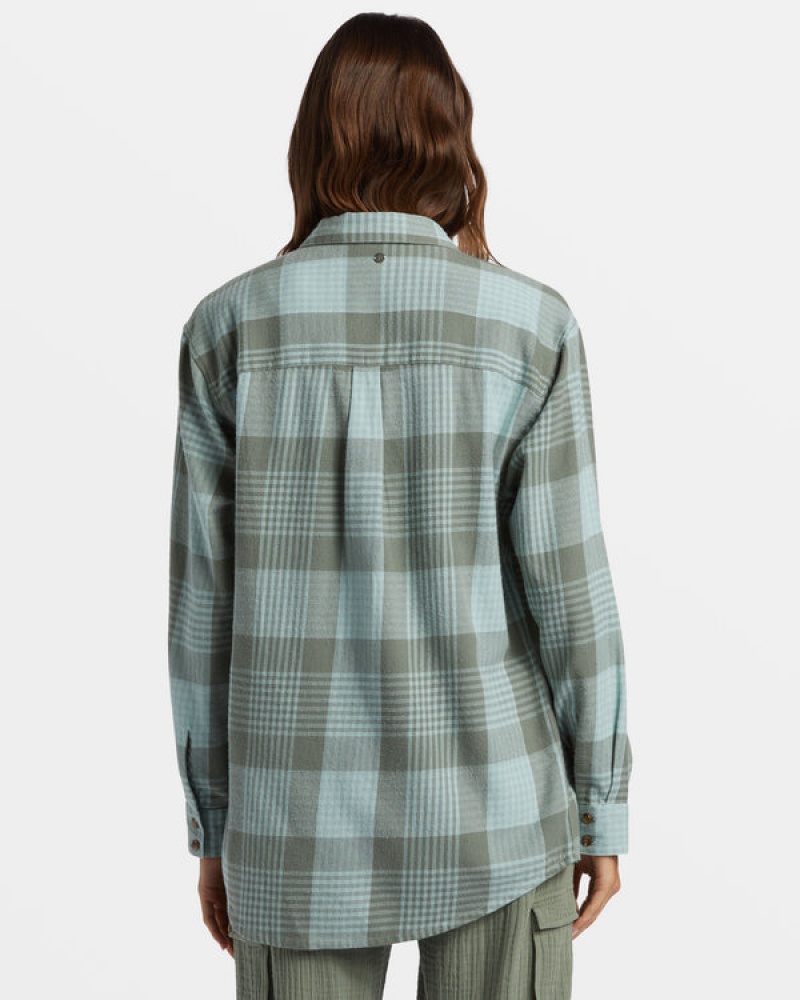 Topy Roxy Let It Go Flannel Long Sleeve | GMAT-75698