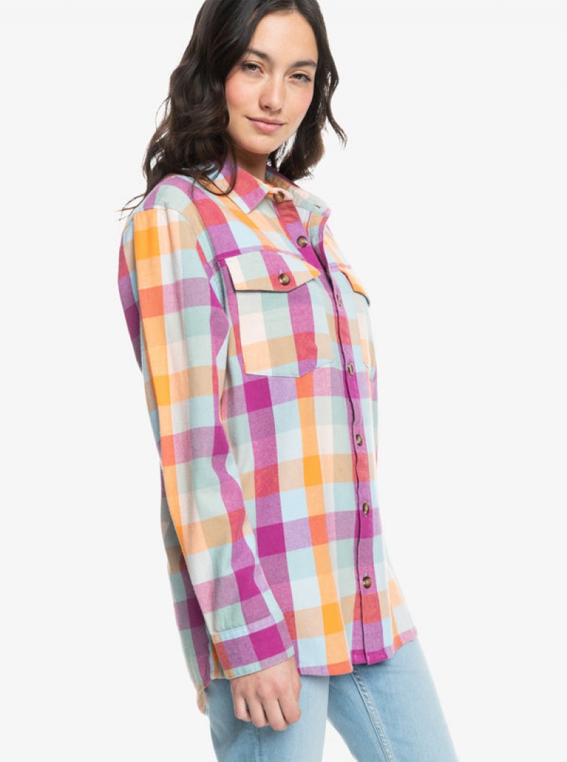 Topy Roxy Let It Go Flannel Long Sleeve | HMGP-41582