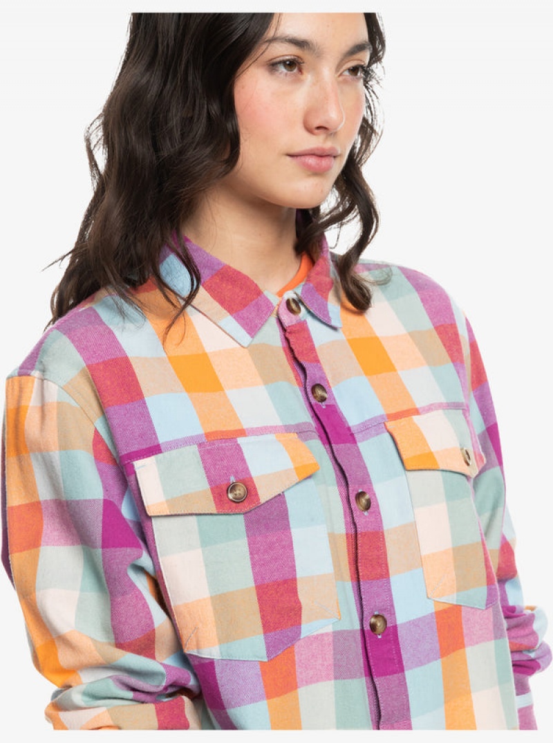 Topy Roxy Let It Go Flannel Long Sleeve | HMGP-41582