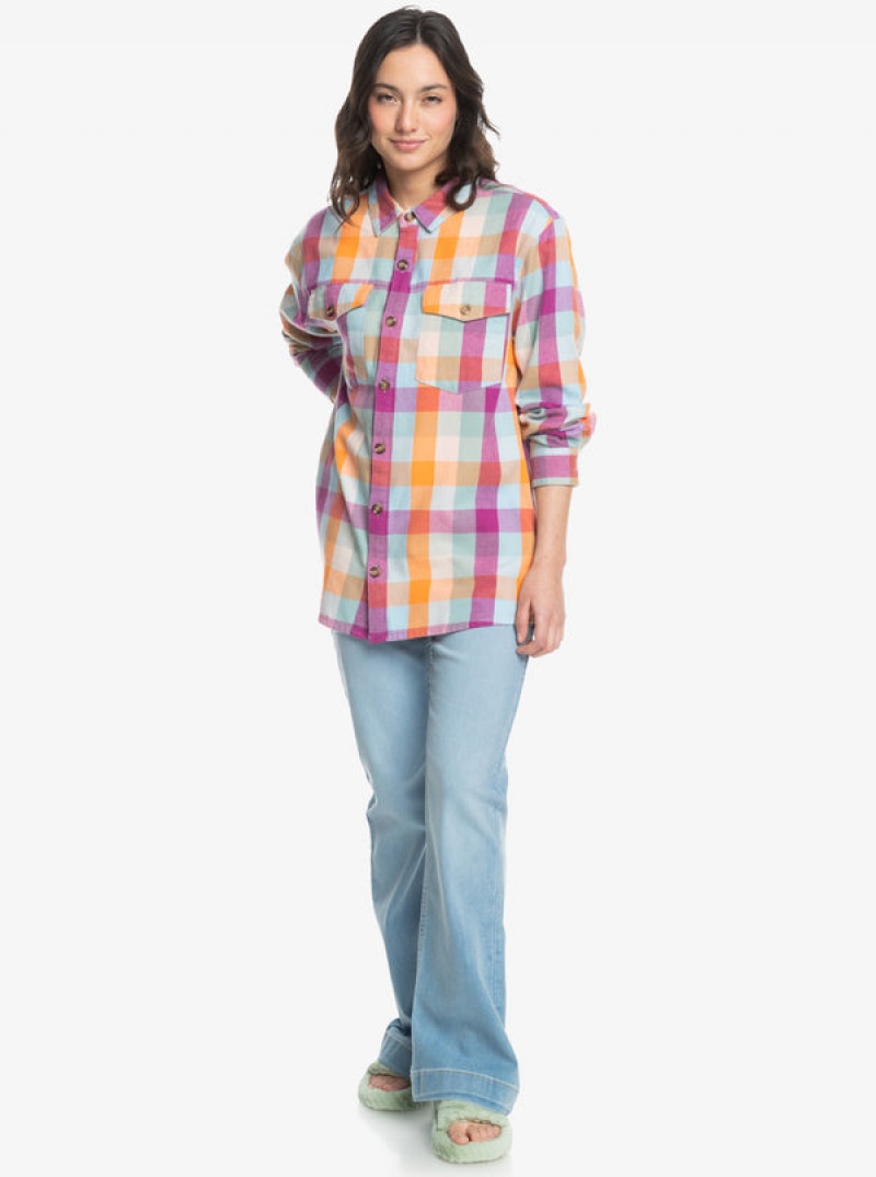 Topy Roxy Let It Go Flannel Long Sleeve | HMGP-41582