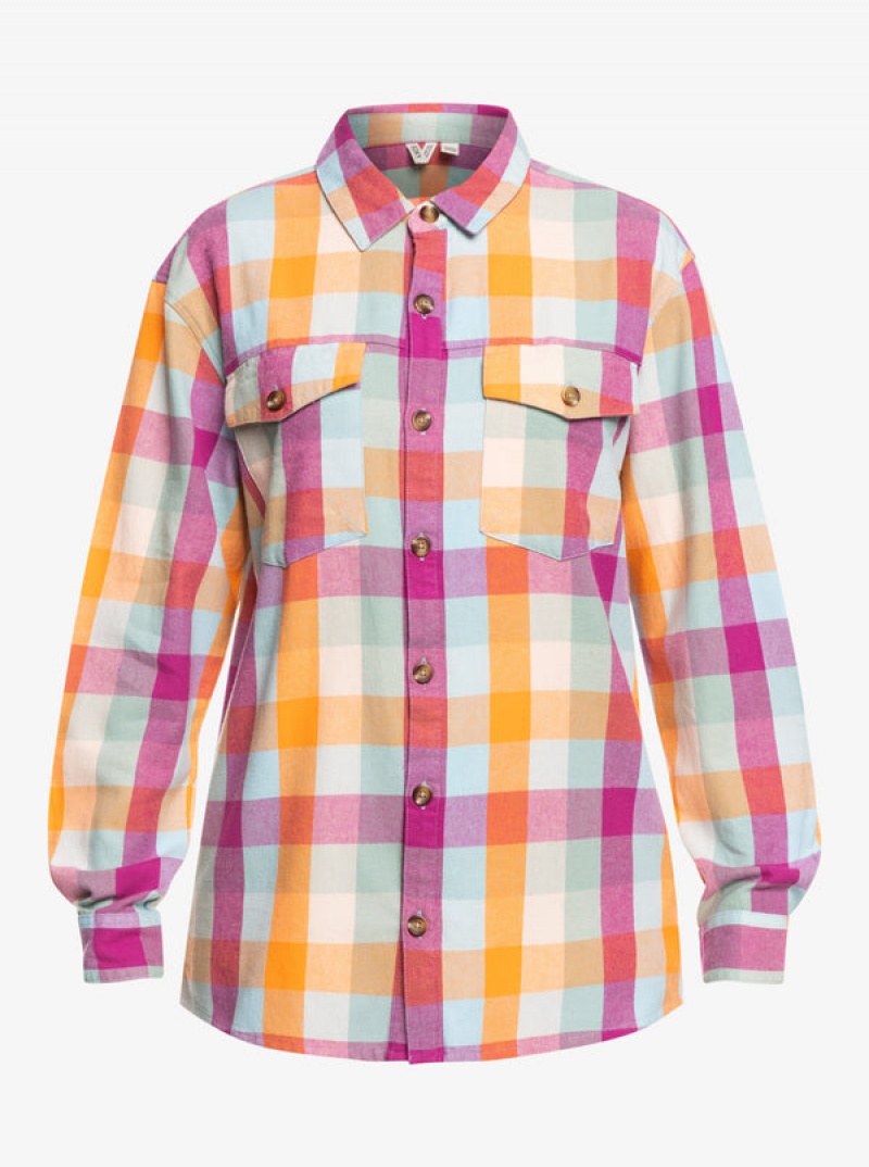 Topy Roxy Let It Go Flannel Long Sleeve | HMGP-41582