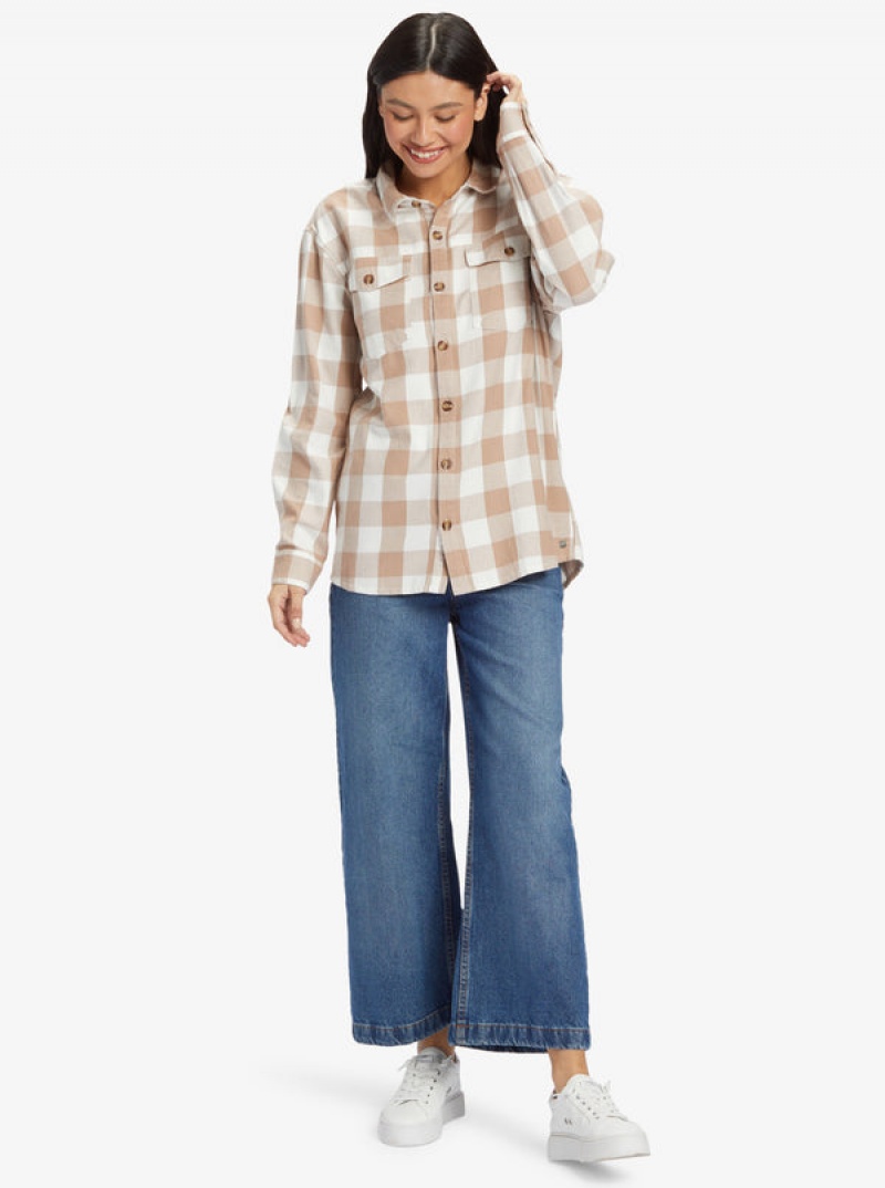 Topy Roxy Let It Go Long Sleeve Flannel | ZMCP-79402