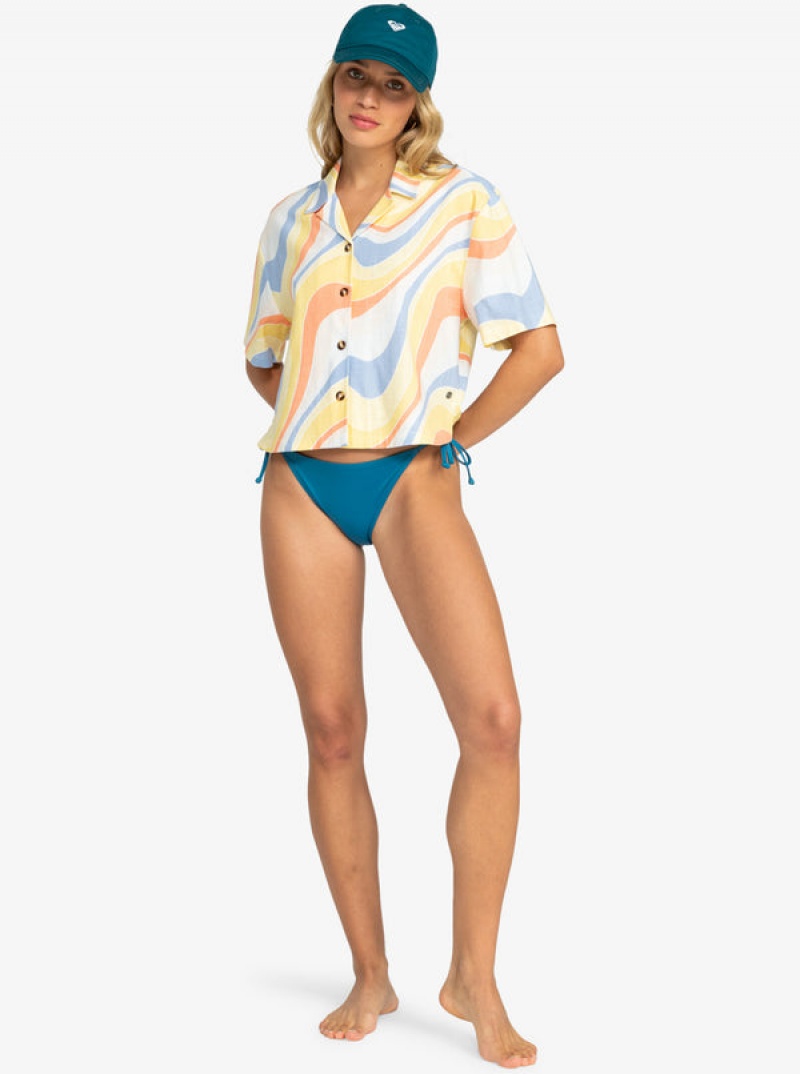 Topy Roxy Rad Days Again Krátké Sleeve Resort | PJOE-41706