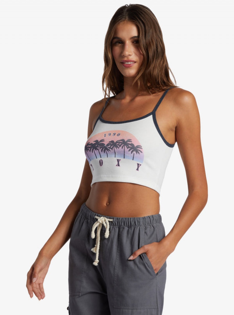 Topy Roxy Sunset Palms Crop | PMGL-36028