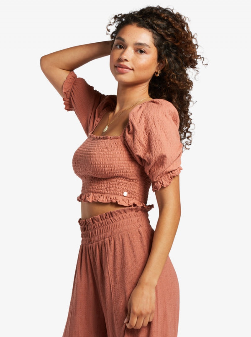 Topy Roxy Sunset Walks Puff Sleeve | OKXR-28647