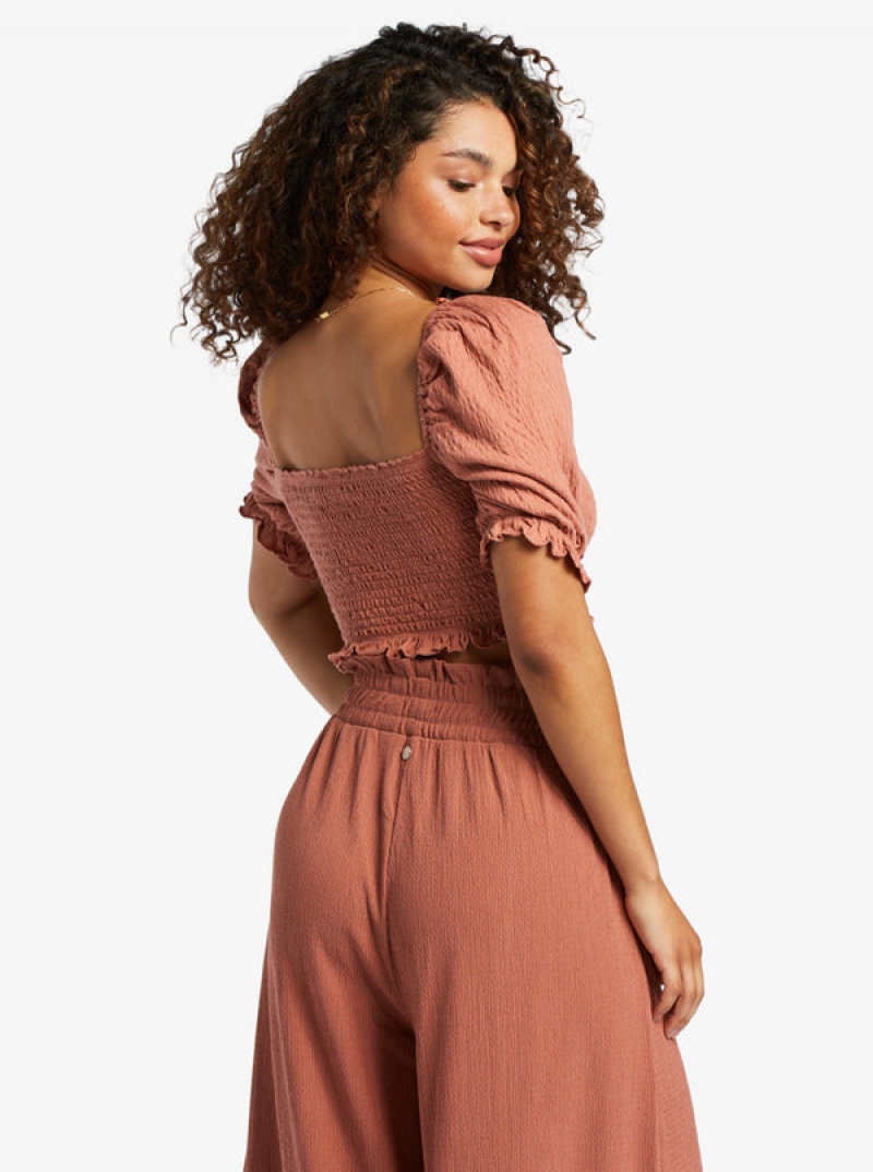 Topy Roxy Sunset Walks Puff Sleeve | OKXR-28647