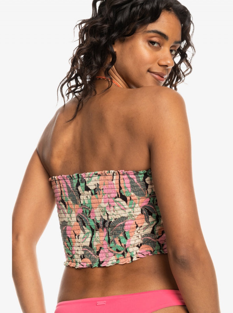 Topy Roxy Warm Waters Ruched Bandeau | TIVF-10495