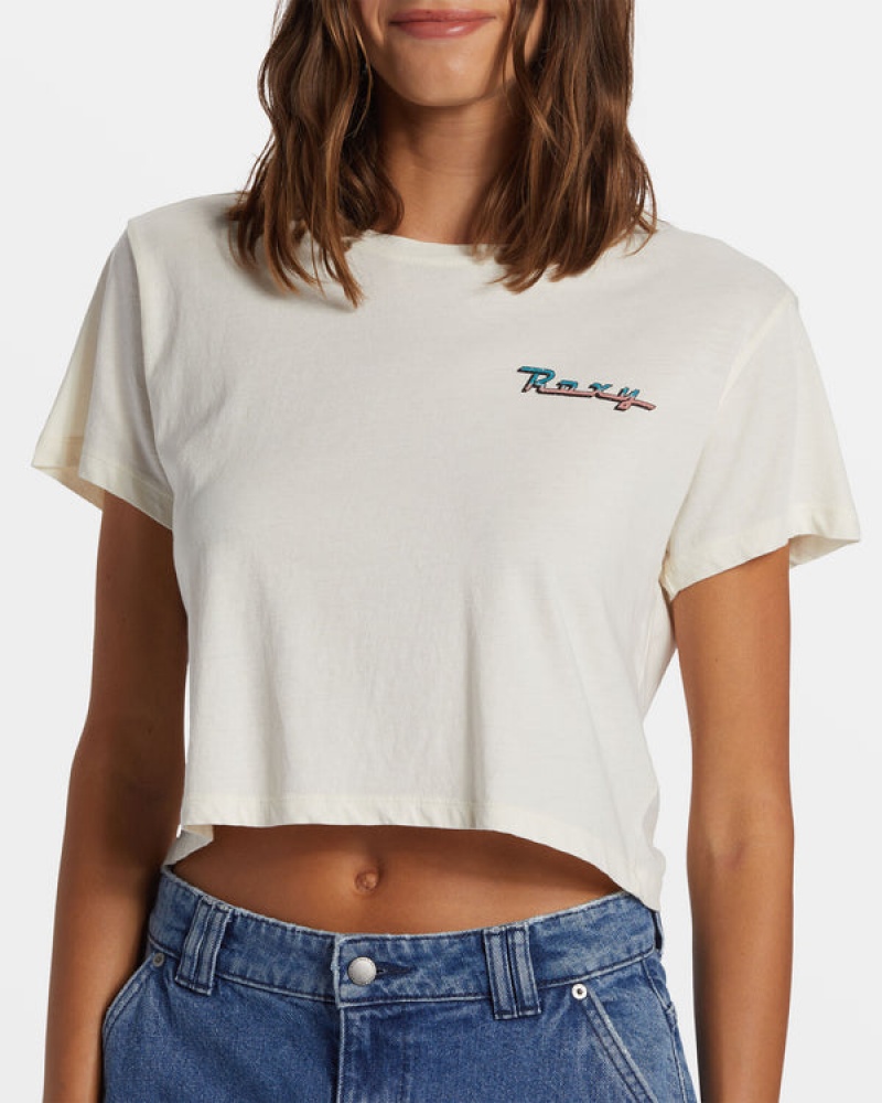 Tričko Roxy Baja Cali Cropped | EVQA-64139