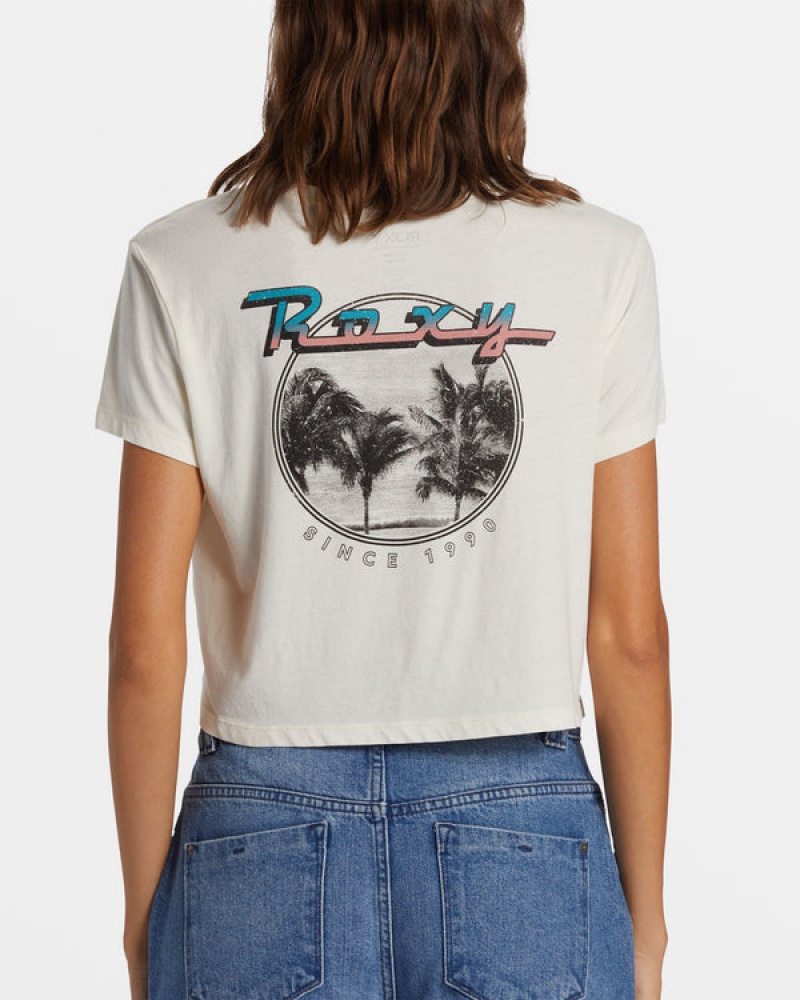 Tričko Roxy Baja Cali Cropped | EVQA-64139