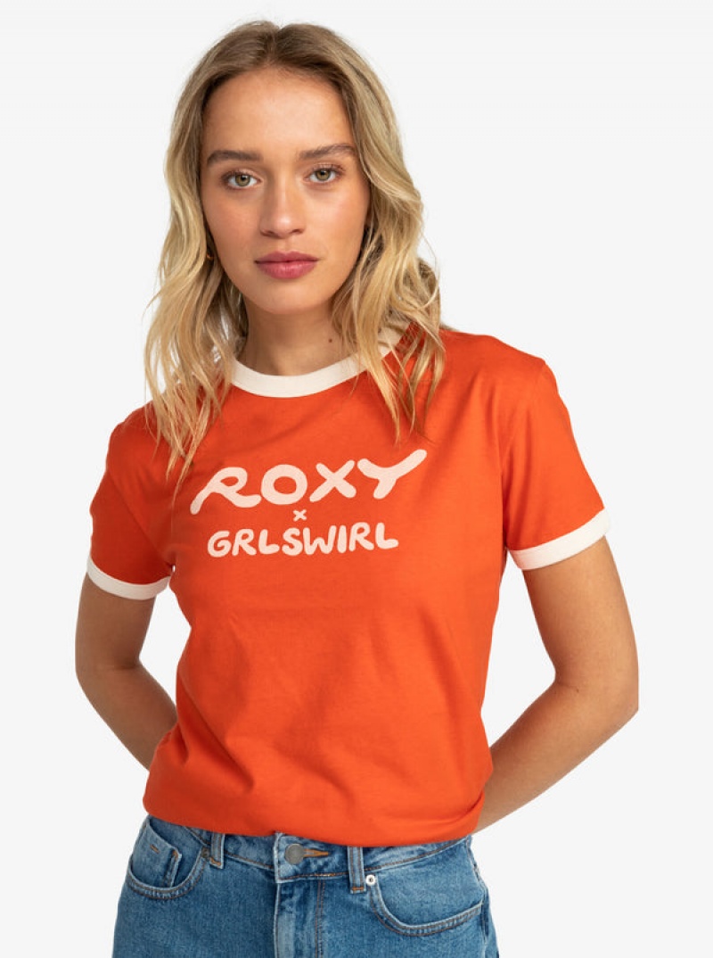 Tričko Roxy Grl Swirl Ringer | WHCN-82470