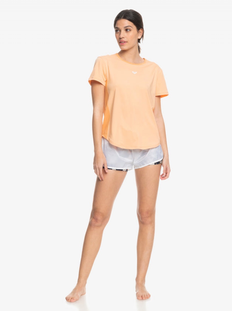 Tričko Roxy Pure Pursuit Mesh Tee Knit | FUZI-52134