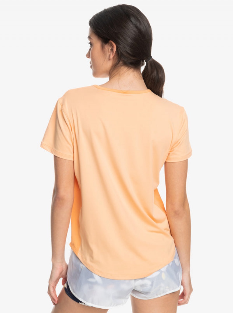 Tričko Roxy Pure Pursuit Mesh Tee Knit | FUZI-52134