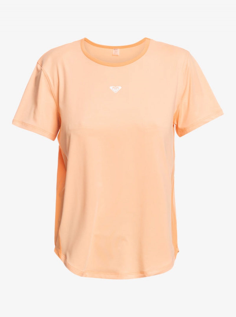 Tričko Roxy Pure Pursuit Mesh Tee Knit | FUZI-52134