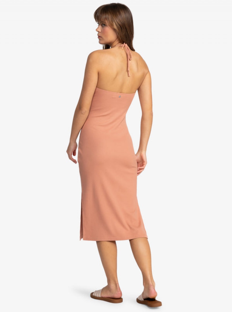 Šaty Roxy Late Sunset Halter Midi | XGFQ-32597